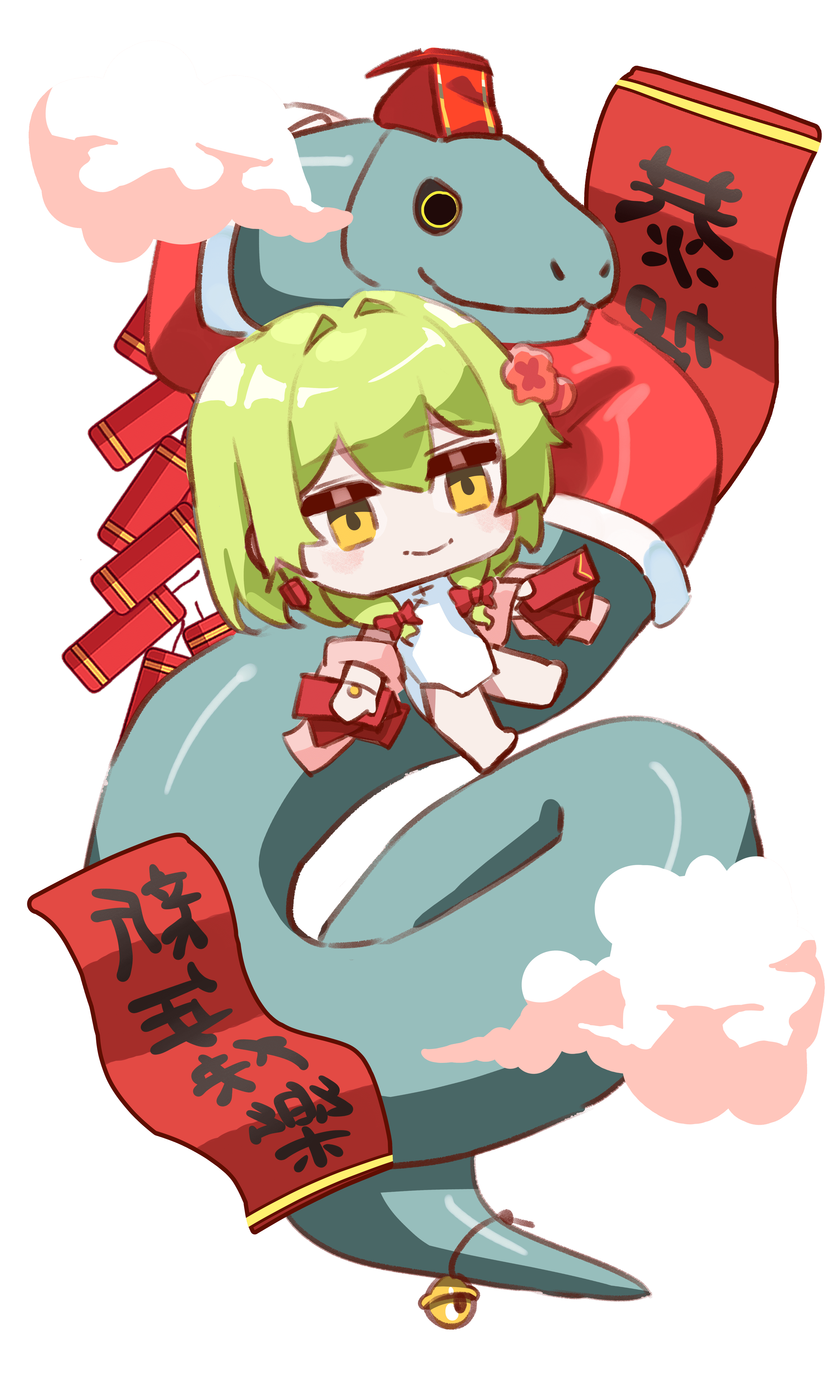 遇央插畫作品 - 日系少女立繪
